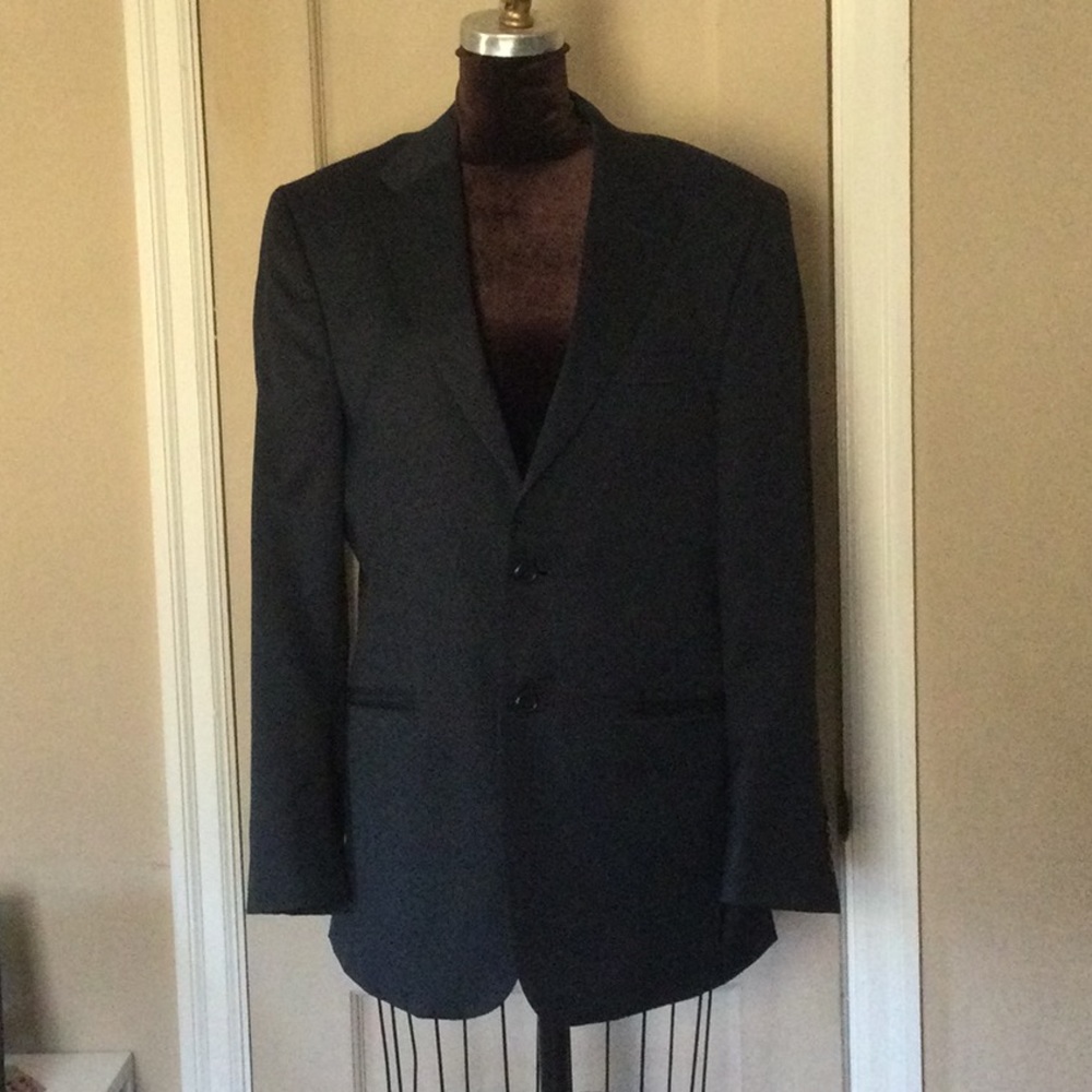 Mens 2 button Joseph Banks dark navy suit